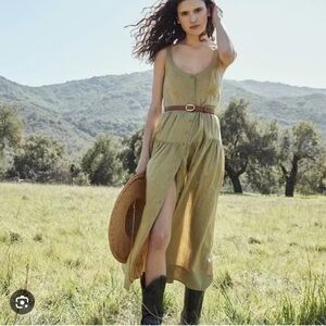 DOEN Avalon Dress in Verbena NWT